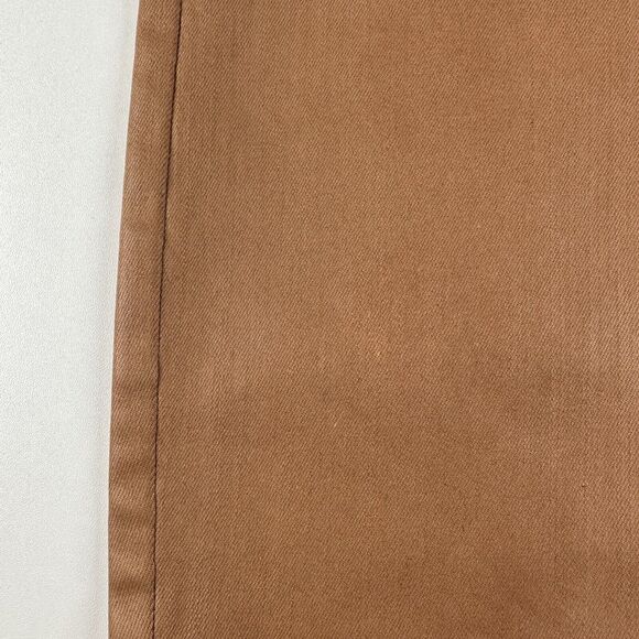 L'Agence Rochelle Coated Hazelnut Brown Pull On Jeans Womens Sz L / G - Picture 9 of 9